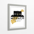 Monaco - 0057 ciudad - Emiliano Deificus | Cuadro decorativo de Canvas Lab