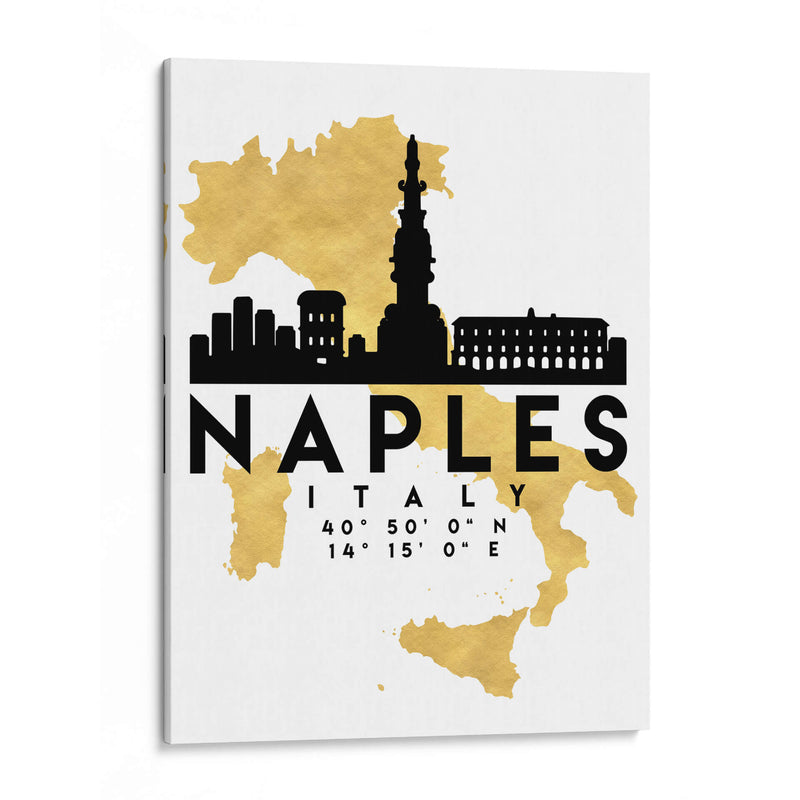 Naples - 0061 ciudad - Emiliano Deificus | Cuadro decorativo de Canvas Lab