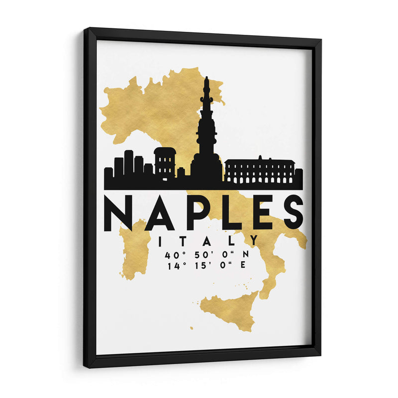 Naples - 0061 ciudad - Emiliano Deificus | Cuadro decorativo de Canvas Lab