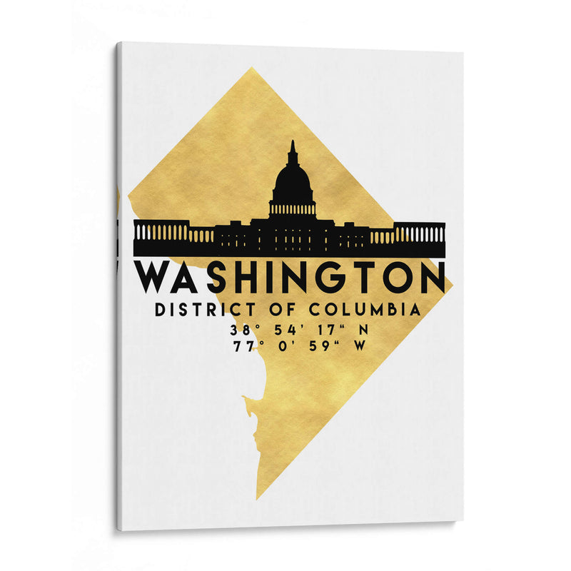 Washington - 0055 ciudad - Emiliano Deificus | Cuadro decorativo de Canvas Lab