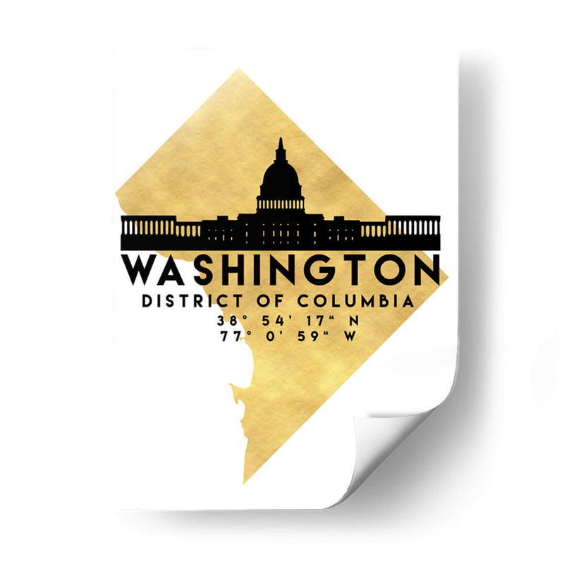 Washington - 0055 ciudad - Emiliano Deificus | Cuadro decorativo de Canvas Lab