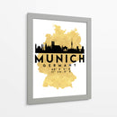 Munich - 0047 ciudad - Emiliano Deificus | Cuadro decorativo de Canvas Lab