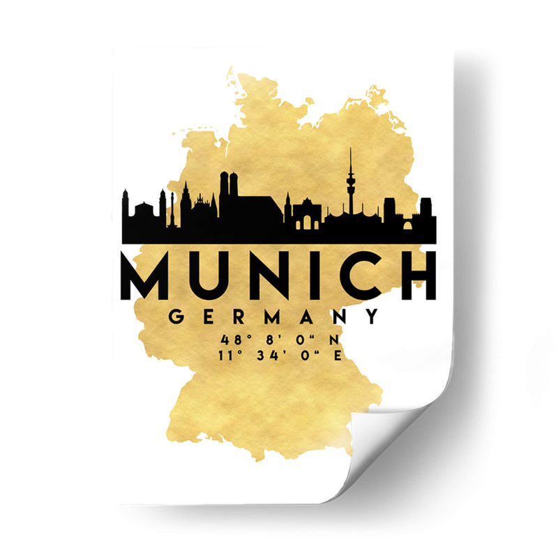Munich - 0047 ciudad - Emiliano Deificus | Cuadro decorativo de Canvas Lab