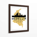 Medellín - 2 ciudades 13 - Emiliano Deificus | Cuadro decorativo de Canvas Lab