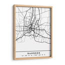 Bangkok - Mapas negros 08 - Emiliano Deificus | Cuadro decorativo de Canvas Lab