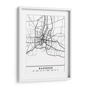 Bangkok - Mapas negros 08 - Emiliano Deificus | Cuadro decorativo de Canvas Lab