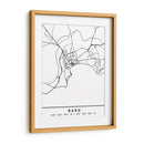 Baku - Mapas negros 06 - Emiliano Deificus | Cuadro decorativo de Canvas Lab
