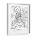 Berlin - Mapas negros 13 - Emiliano Deificus | Cuadro decorativo de Canvas Lab