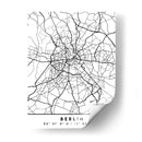 Berlin - Mapas negros 13 - Emiliano Deificus | Cuadro decorativo de Canvas Lab