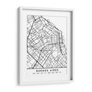Buenos Aires - Mapas negros 17 - Emiliano Deificus | Cuadro decorativo de Canvas Lab