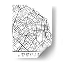 Buenos Aires - Mapas negros 17 - Emiliano Deificus | Cuadro decorativo de Canvas Lab