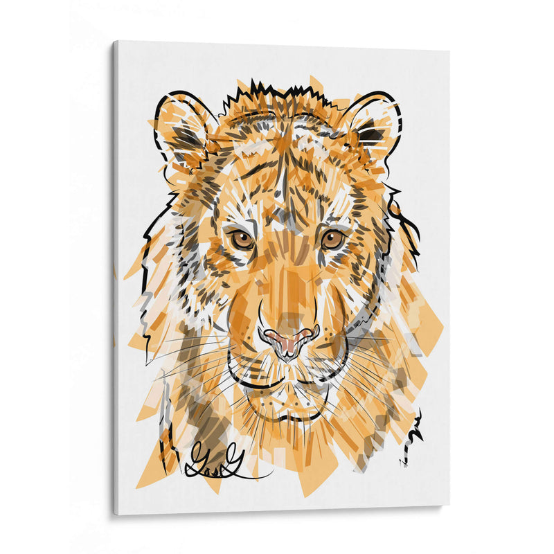 Tigre de Bengala  - GasG | Cuadro decorativo de Canvas Lab