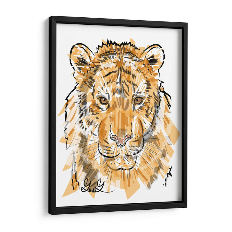 Tigre de Bengala  - GasG | Cuadro decorativo de Canvas Lab