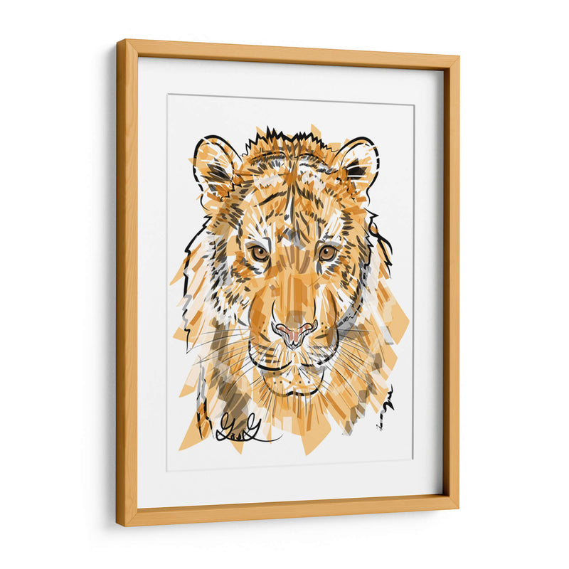 Tigre de Bengala  - GasG | Cuadro decorativo de Canvas Lab