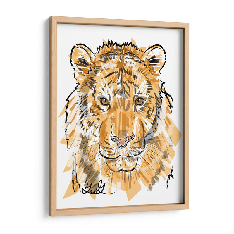 Tigre de Bengala  - GasG | Cuadro decorativo de Canvas Lab