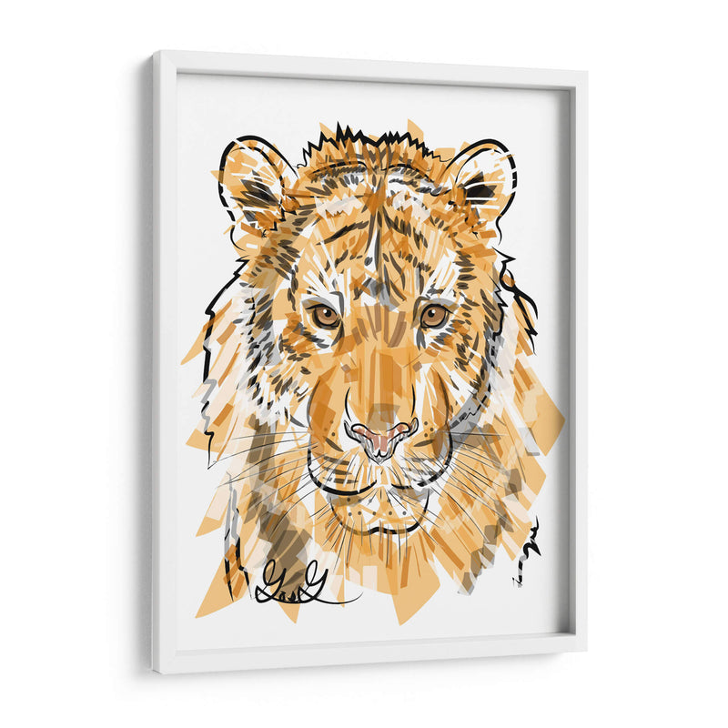 Tigre de Bengala  - GasG | Cuadro decorativo de Canvas Lab
