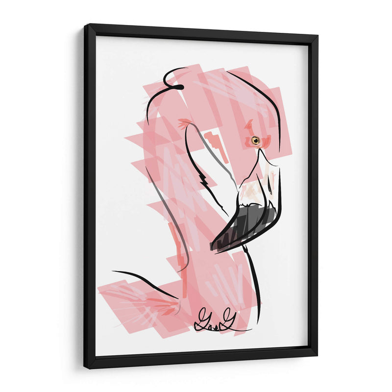 Flamingo  - GasG | Cuadro decorativo de Canvas Lab