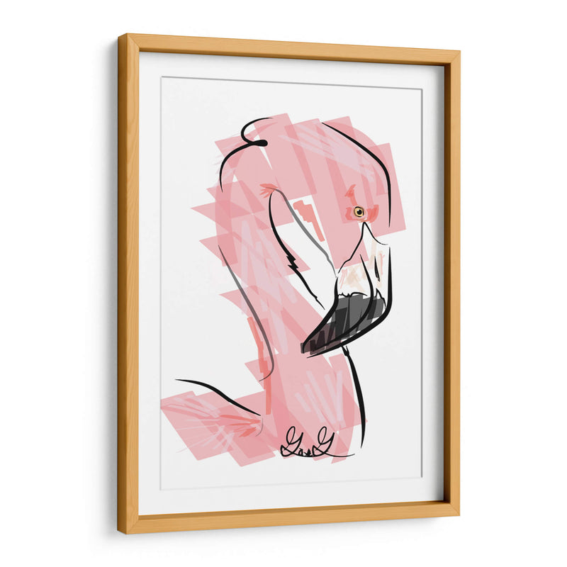 Flamingo  - GasG | Cuadro decorativo de Canvas Lab