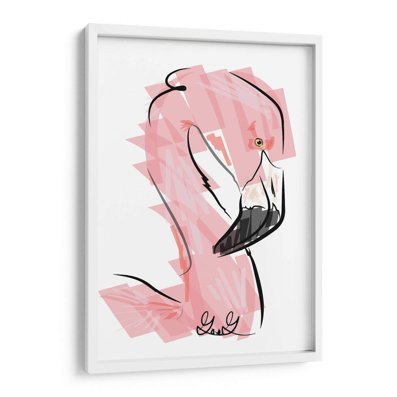 Flamingo  - GasG | Cuadro decorativo de Canvas Lab