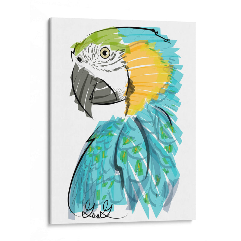 Guacamaya  - GasG | Cuadro decorativo de Canvas Lab