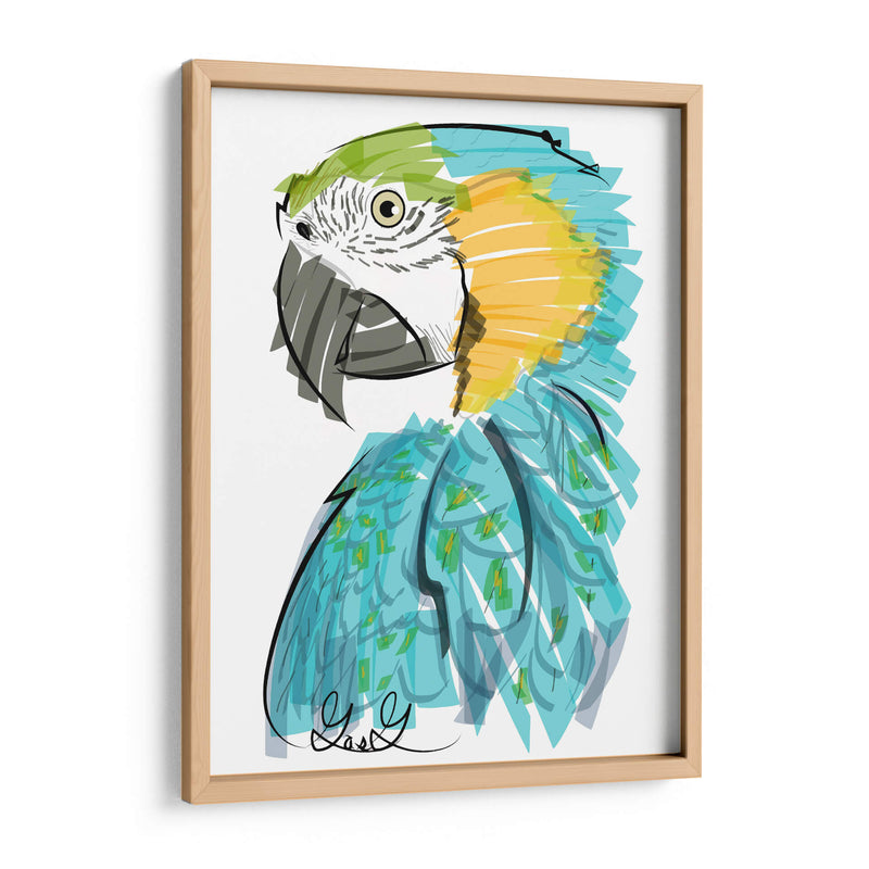 Guacamaya  - GasG | Cuadro decorativo de Canvas Lab