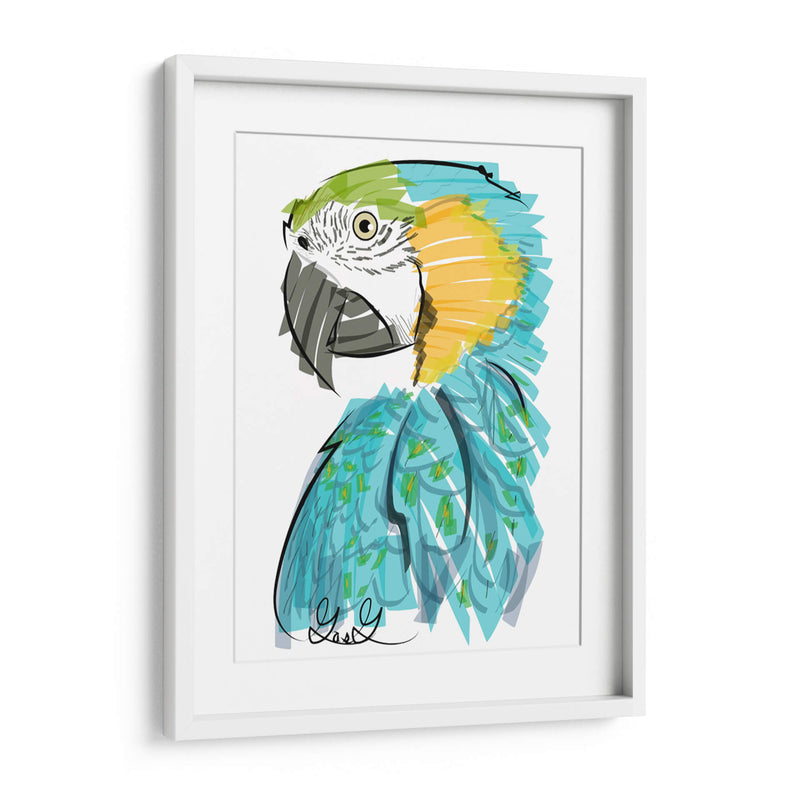 Guacamaya  - GasG | Cuadro decorativo de Canvas Lab