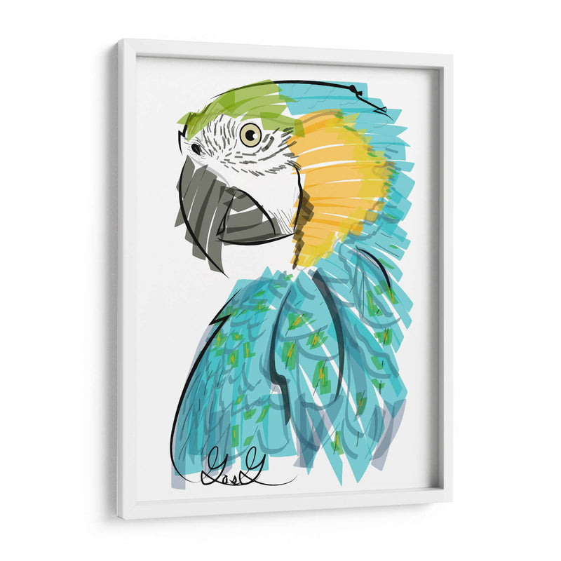 Guacamaya  - GasG | Cuadro decorativo de Canvas Lab