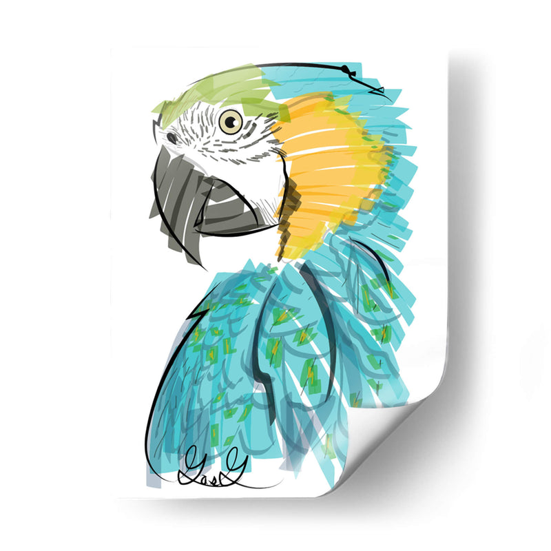 Guacamaya  - GasG | Cuadro decorativo de Canvas Lab