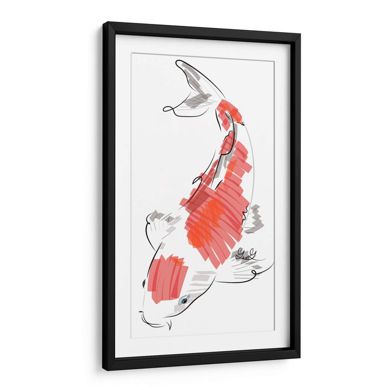 Pez KOI  - GasG | Cuadro decorativo de Canvas Lab