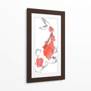 Pez KOI  - GasG | Cuadro decorativo de Canvas Lab