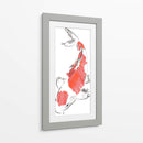 Pez KOI  - GasG | Cuadro decorativo de Canvas Lab