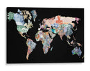 Mapa de dinero | Cuadro decorativo de Canvas Lab