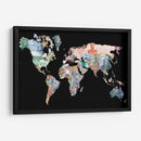 Mapa de dinero | Cuadro decorativo de Canvas Lab