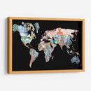 Mapa de dinero | Cuadro decorativo de Canvas Lab