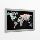 Mapa de dinero | Cuadro decorativo de Canvas Lab