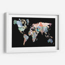 Mapa de dinero | Cuadro decorativo de Canvas Lab