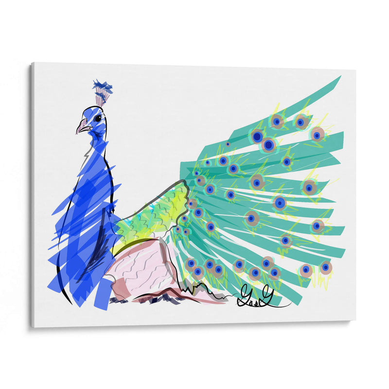Pavo Real  - GasG | Cuadro decorativo de Canvas Lab