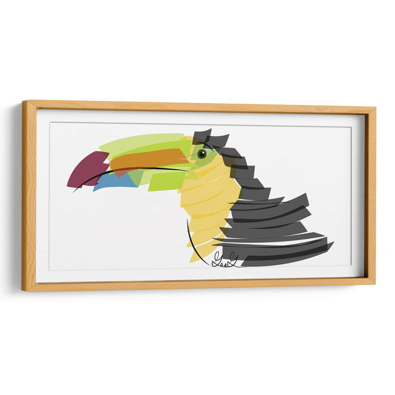 Tucán  - GasG | Cuadro decorativo de Canvas Lab