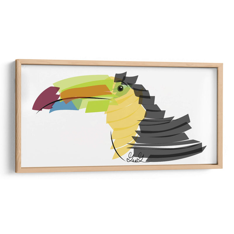 Tucán  - GasG | Cuadro decorativo de Canvas Lab