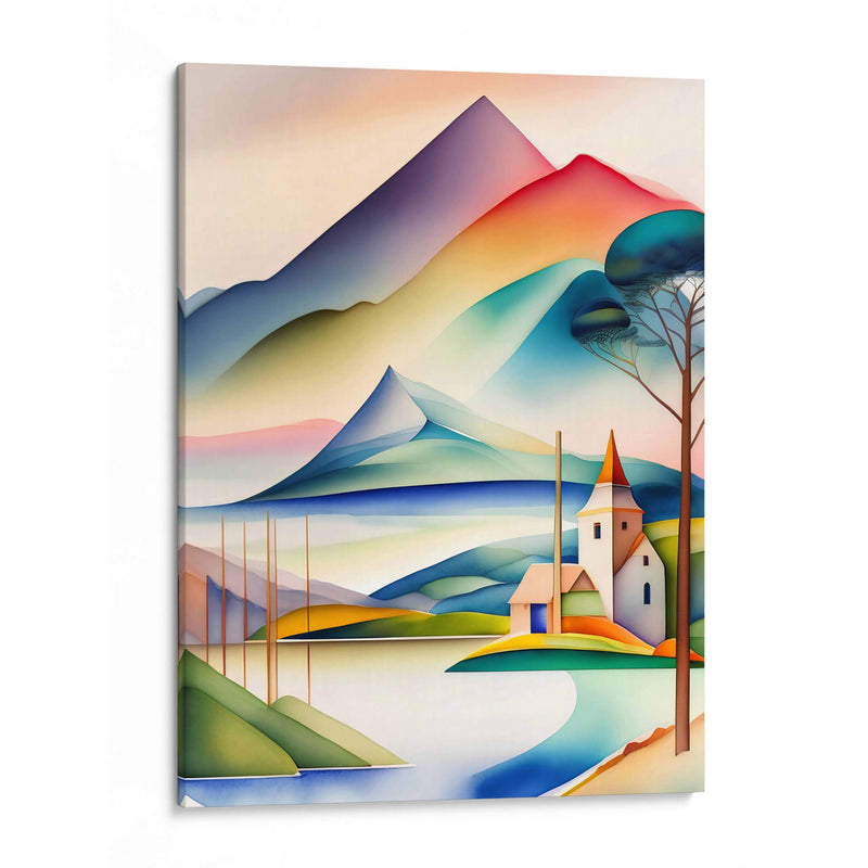 Acuarela CAT 1107 - DEA Digital Esoteric Art | Cuadro decorativo de Canvas Lab