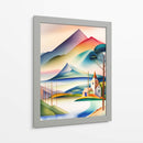 Acuarela CAT 1107 - DEA Digital Esoteric Art | Cuadro decorativo de Canvas Lab