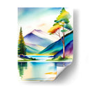 Acuarela CAT 1110 - DEA Digital Esoteric Art | Cuadro decorativo de Canvas Lab