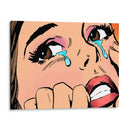 Mujer Llorando - Donaldo Meda  | Cuadro decorativo de Canvas Lab