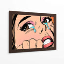 Mujer Llorando - Donaldo Meda  | Cuadro decorativo de Canvas Lab