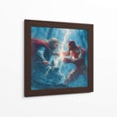 Thor vs. Iron Man - Hassan Sultan | Cuadro decorativo de Canvas Lab