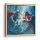 Thor vs. Iron Man - Hassan Sultan | Cuadro decorativo de Canvas Lab