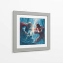 Thor vs. Iron Man - Hassan Sultan | Cuadro decorativo de Canvas Lab
