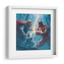 Thor vs. Iron Man - Hassan Sultan | Cuadro decorativo de Canvas Lab