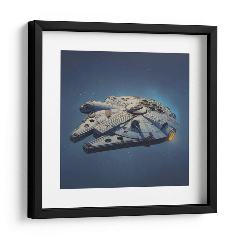 El Halcón Milenario - Hassan Sultan | Cuadro decorativo de Canvas Lab