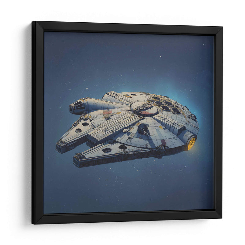 El Halcón Milenario - Hassan Sultan | Cuadro decorativo de Canvas Lab